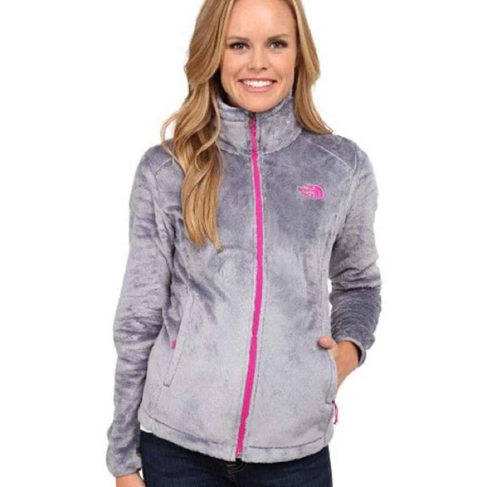 The North Face Gray Fleece Jacket (M)